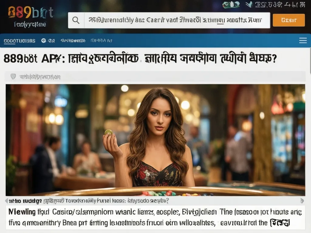 889bet APK রিভিউ এবং ফিচারসমূহ